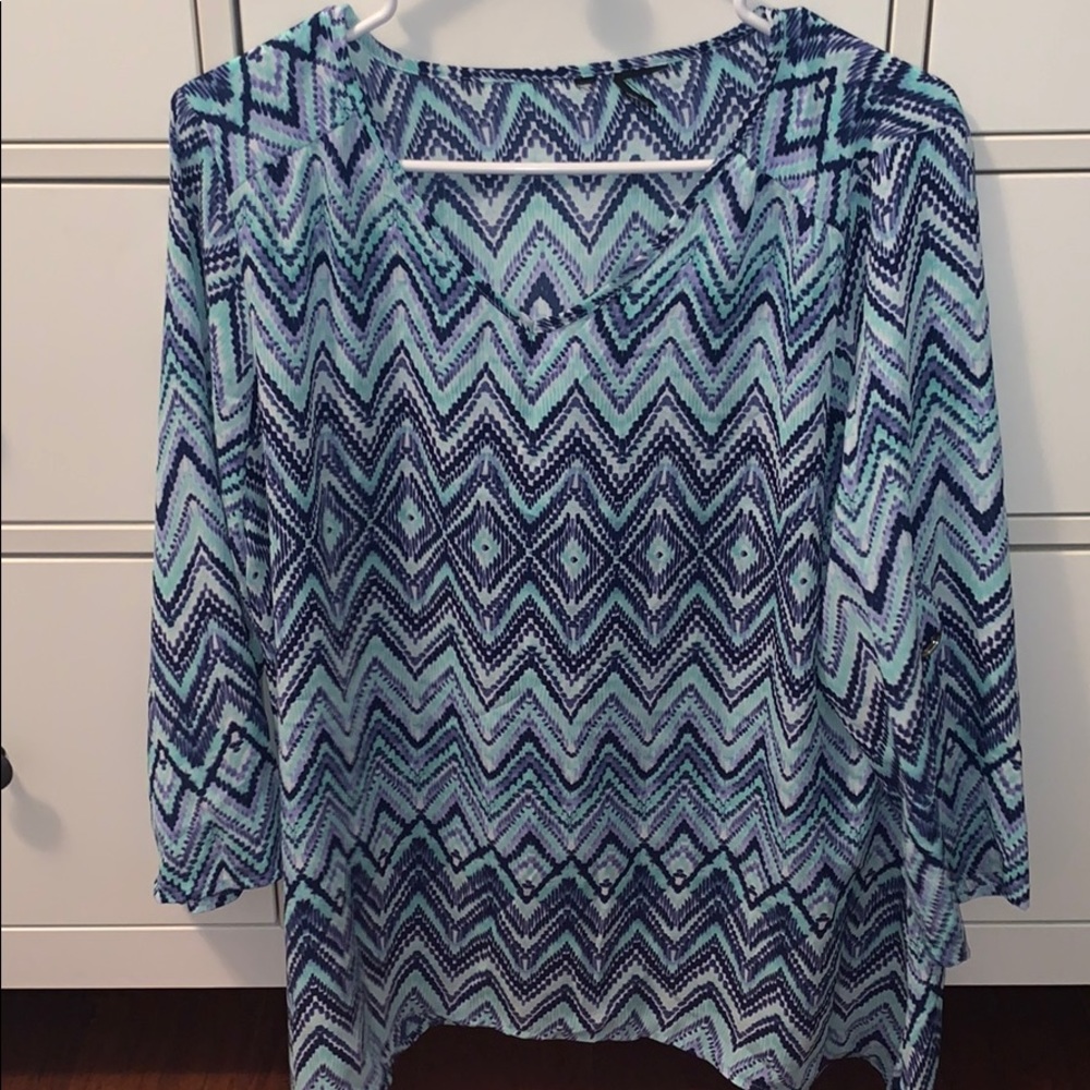 Chevron blouse